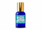 Aura of Amity pheromone spray in a blue bottle with a gold cap