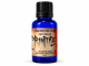Liquid Alchemy Labs Primitive 30 mL pheromone concentrate in a cobalt-blue glass bottle with black screw cap and orange Primitive label against a white background.