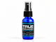 True Communication for Women Pheromones 30ml blue spray bottle with black cap and turquoise-accented label on white background.