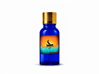 Pheromone Treasures Captain Oil Version bottle on white background