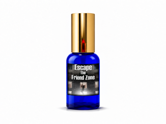 Pheromone Treasures Escape the Friend Zone pheromone spray bottle