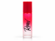 RawChemistry Raw Pheromone Roll-On cologne in a red-to-frosted-white gradient glass bottle with a bright red cap and black Raw script lettering, photographed against a clean white studio background.
