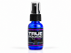 True Opener for Women Pheromones 30ml blue spray bottle with black cap and purple-accented label on white background.