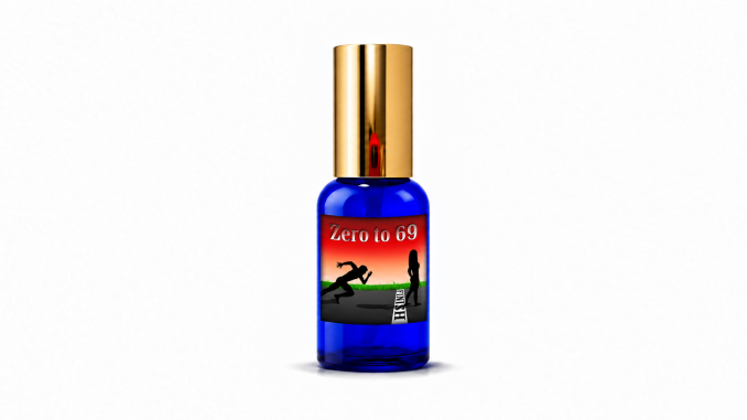 Pheromone Treasures Zero to 69 pheromone spray bottle